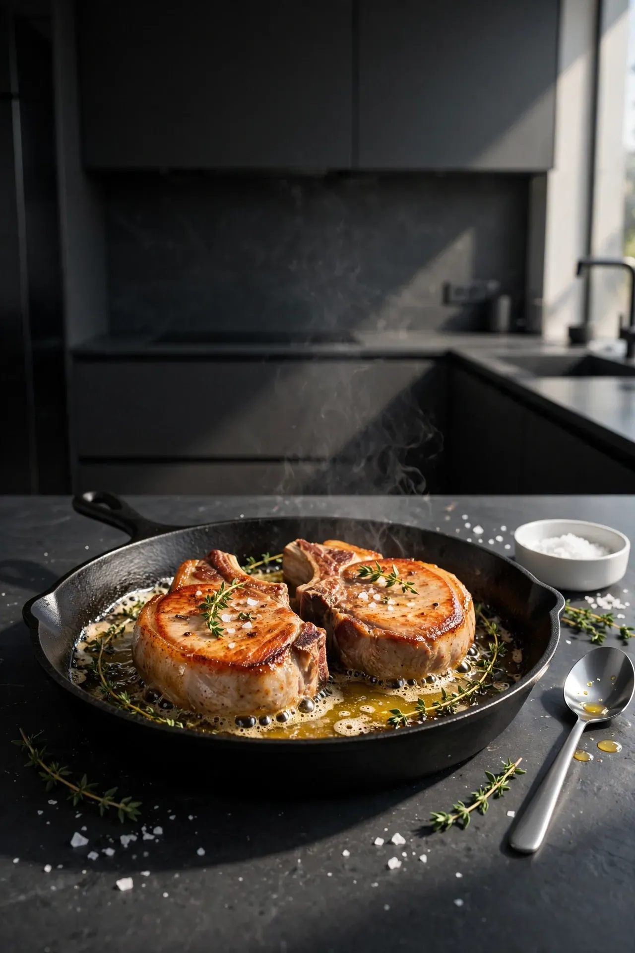 Cast Iron Pork Chops