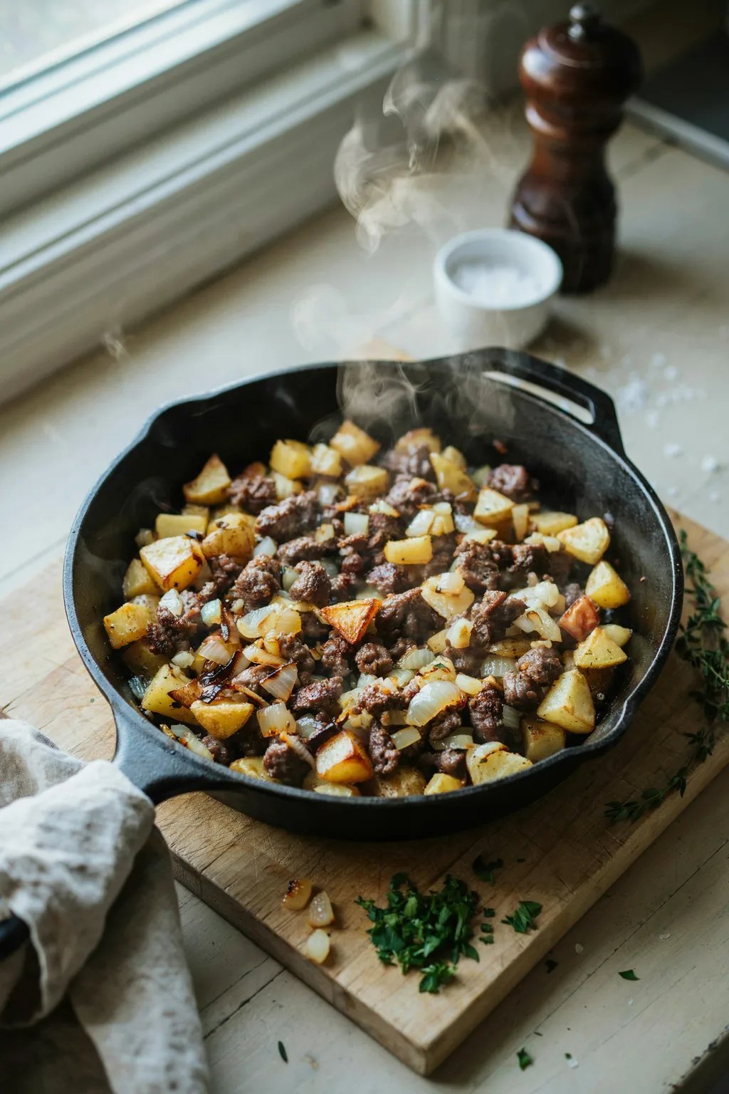 Ground Beef Potato Hash