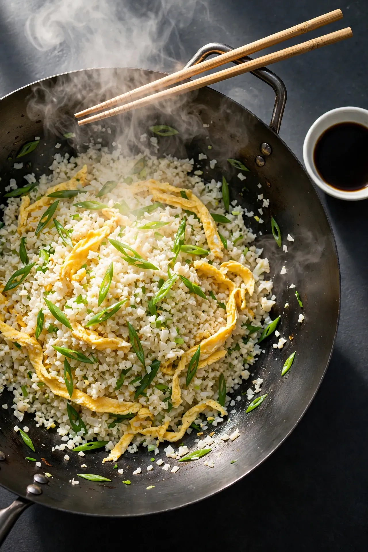 Cauliflower Rice Stir Fry