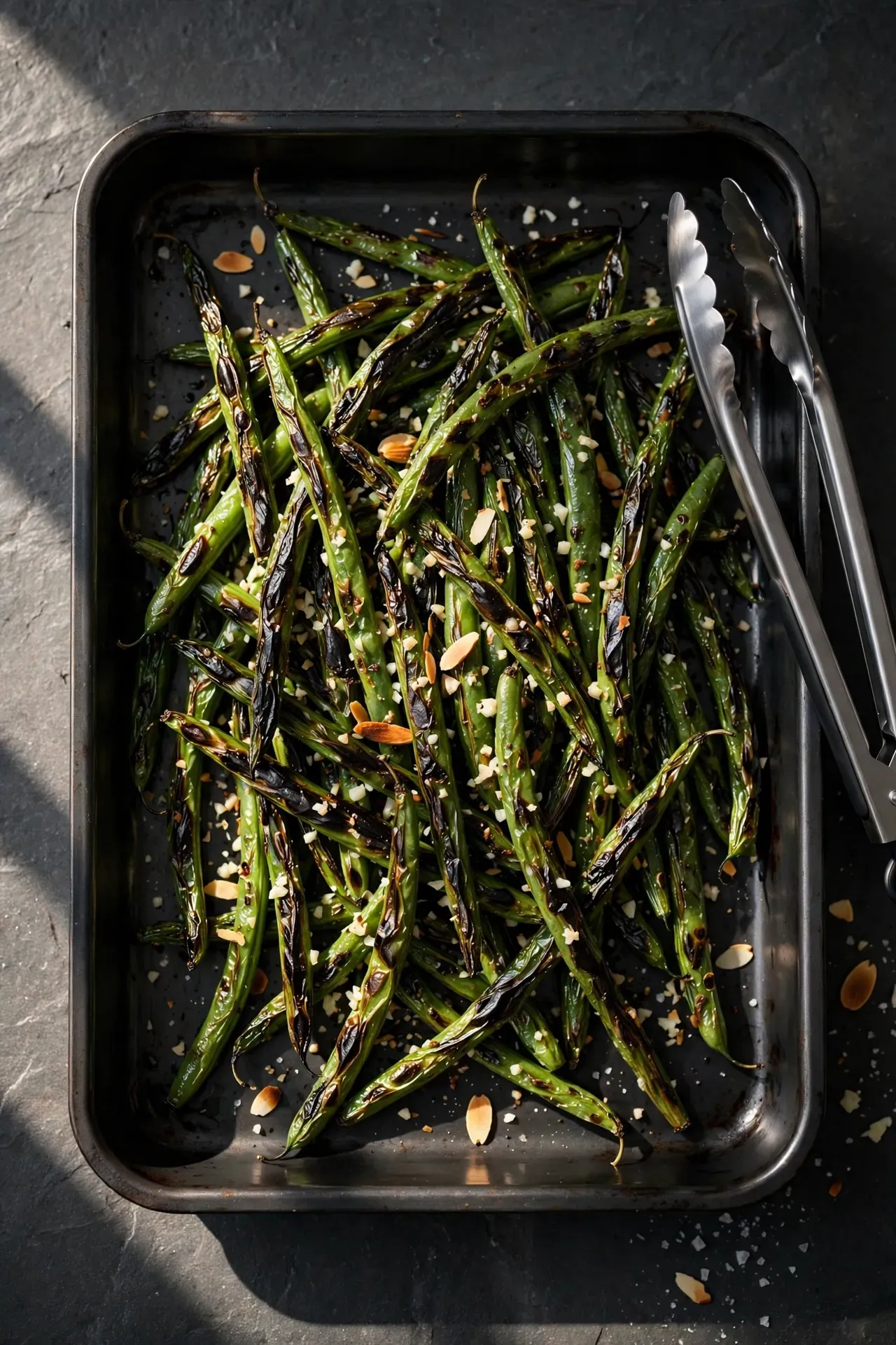 Charred Green Beans
