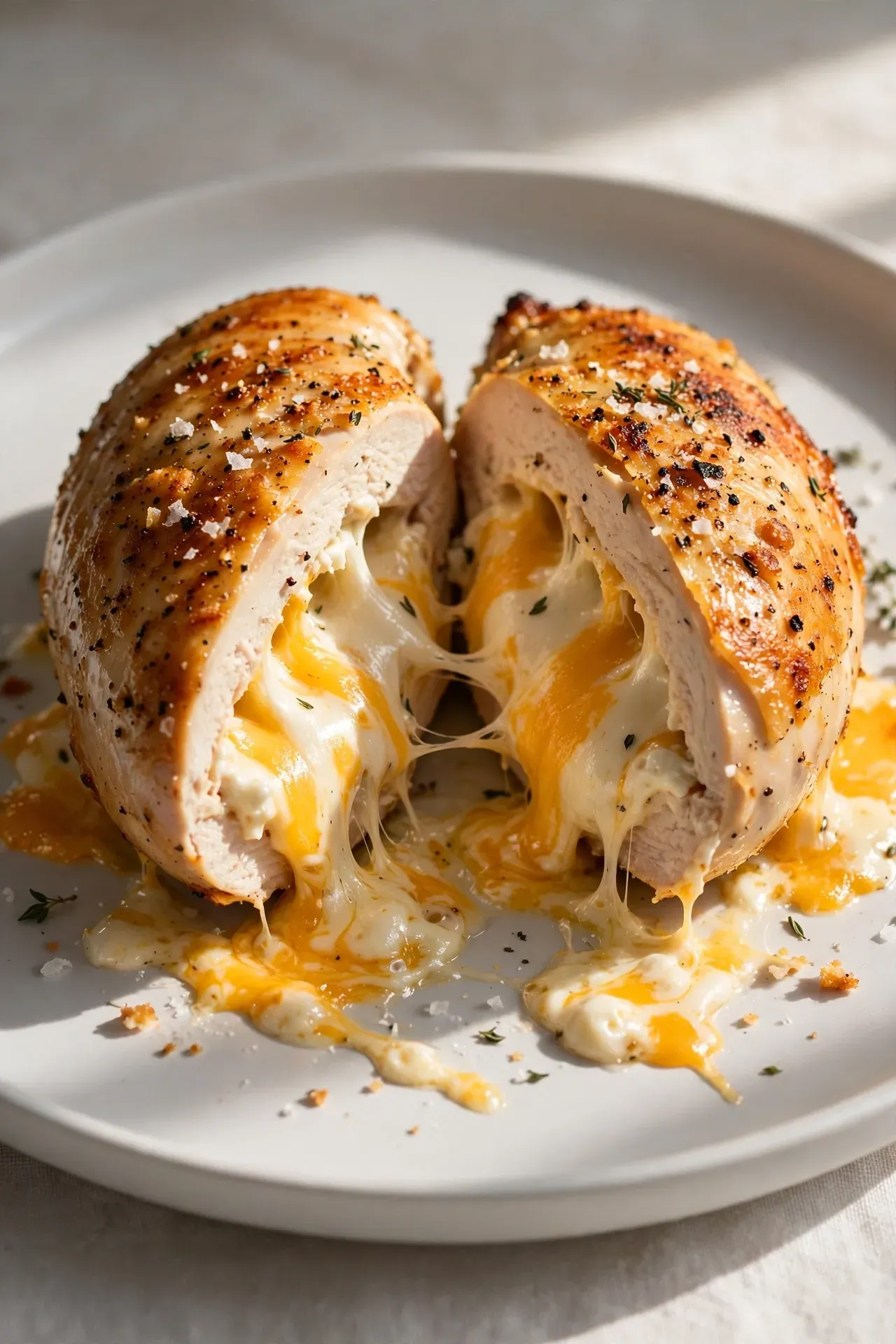 Cheese Stuffed Chicken Breast