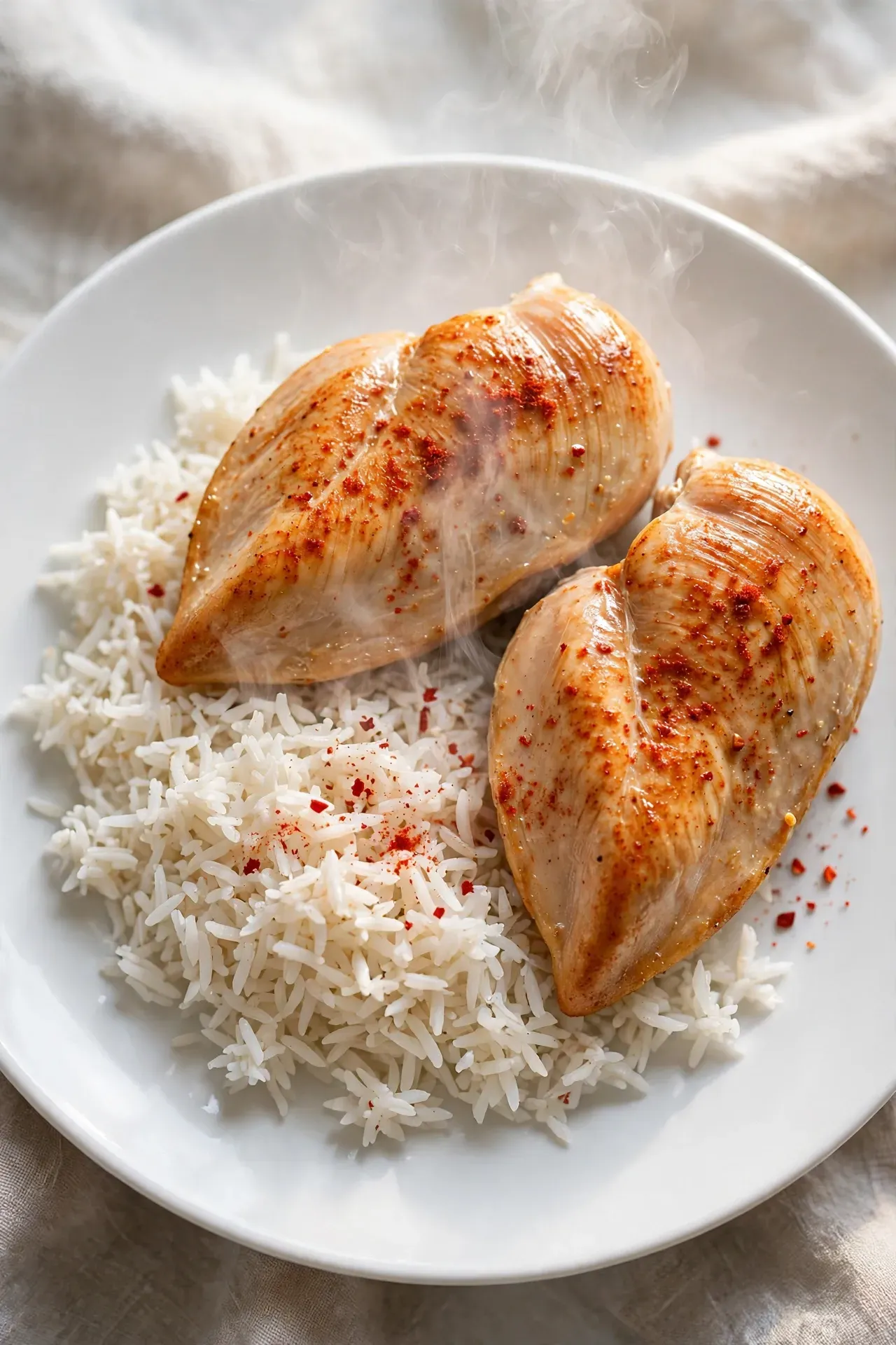 Ten Minute Chicken Rice