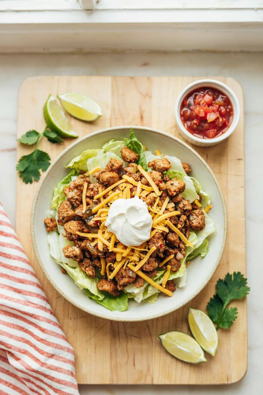 Quick Turkey Taco Bowls