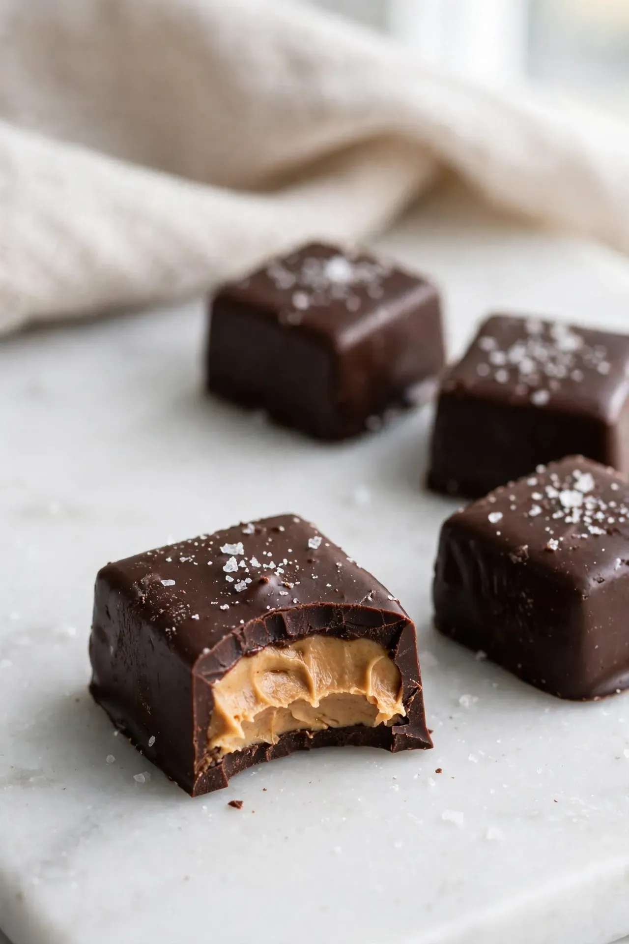 Chocolate Peanut Butter Fat Bombs
