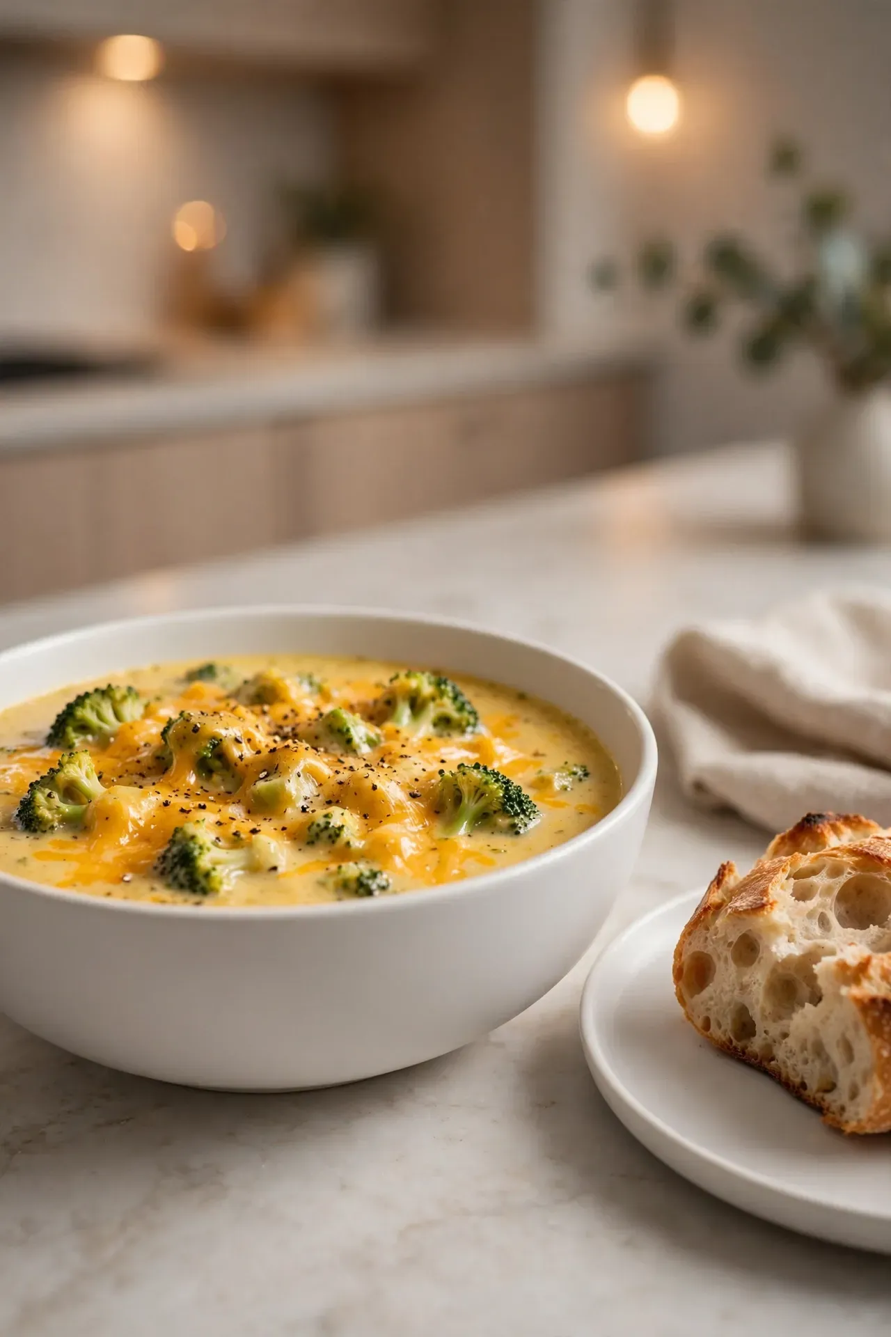 Classic Broccoli Cheddar Soup