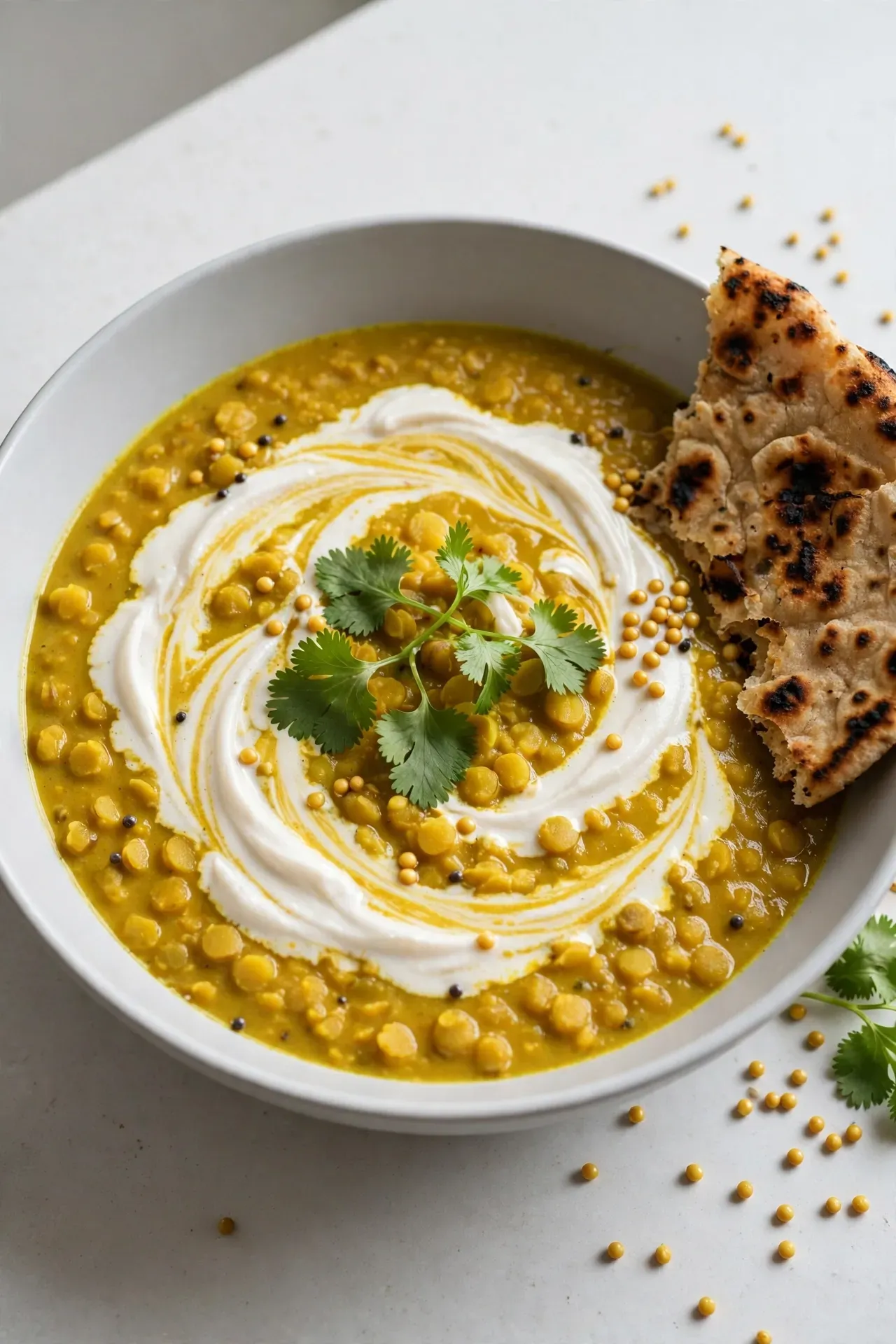 Coconut Curry Braised Lentils