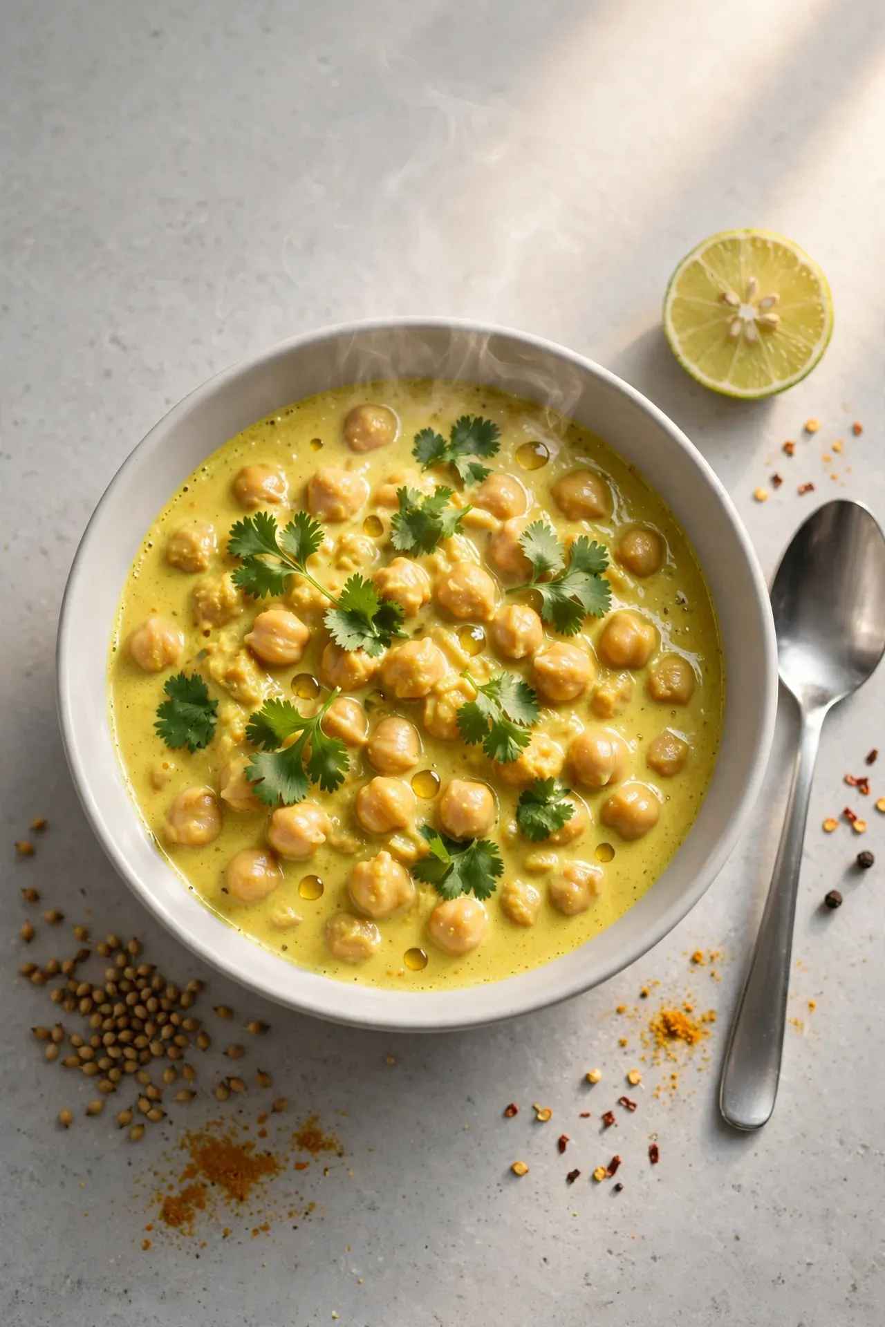 Creamy Coconut Chickpea Curry