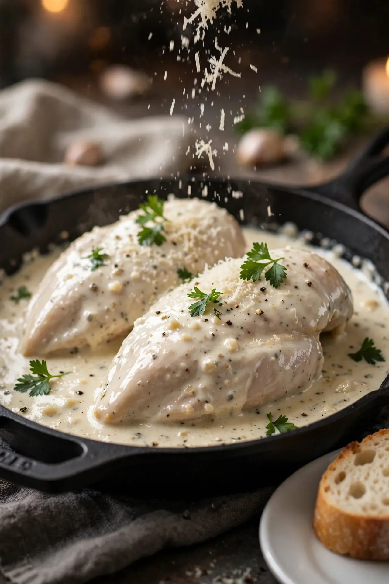 Creamy Garlic Chicken Breasts