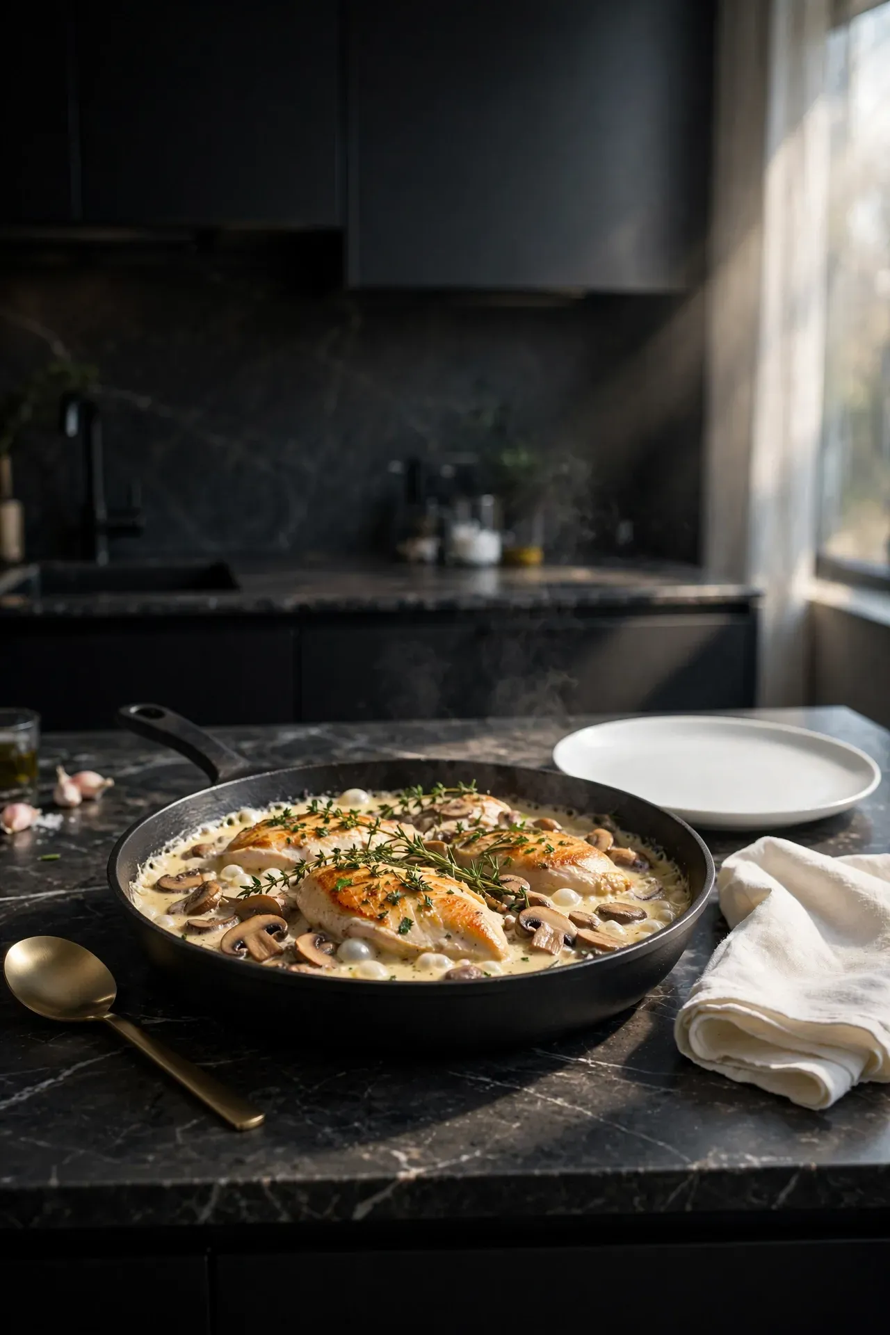 Creamy Mushroom Chicken