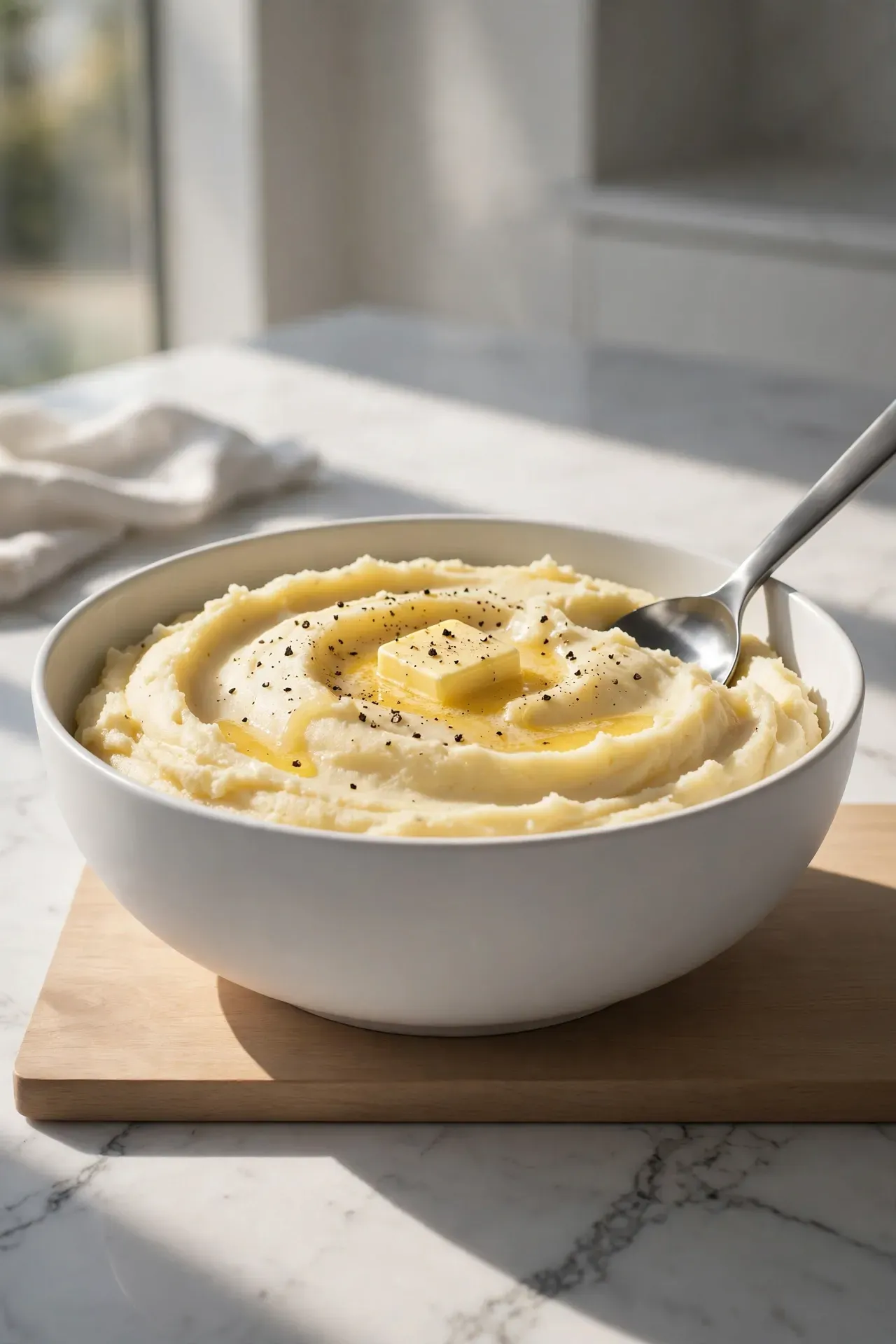 Creamy Mashed Russet Potatoes