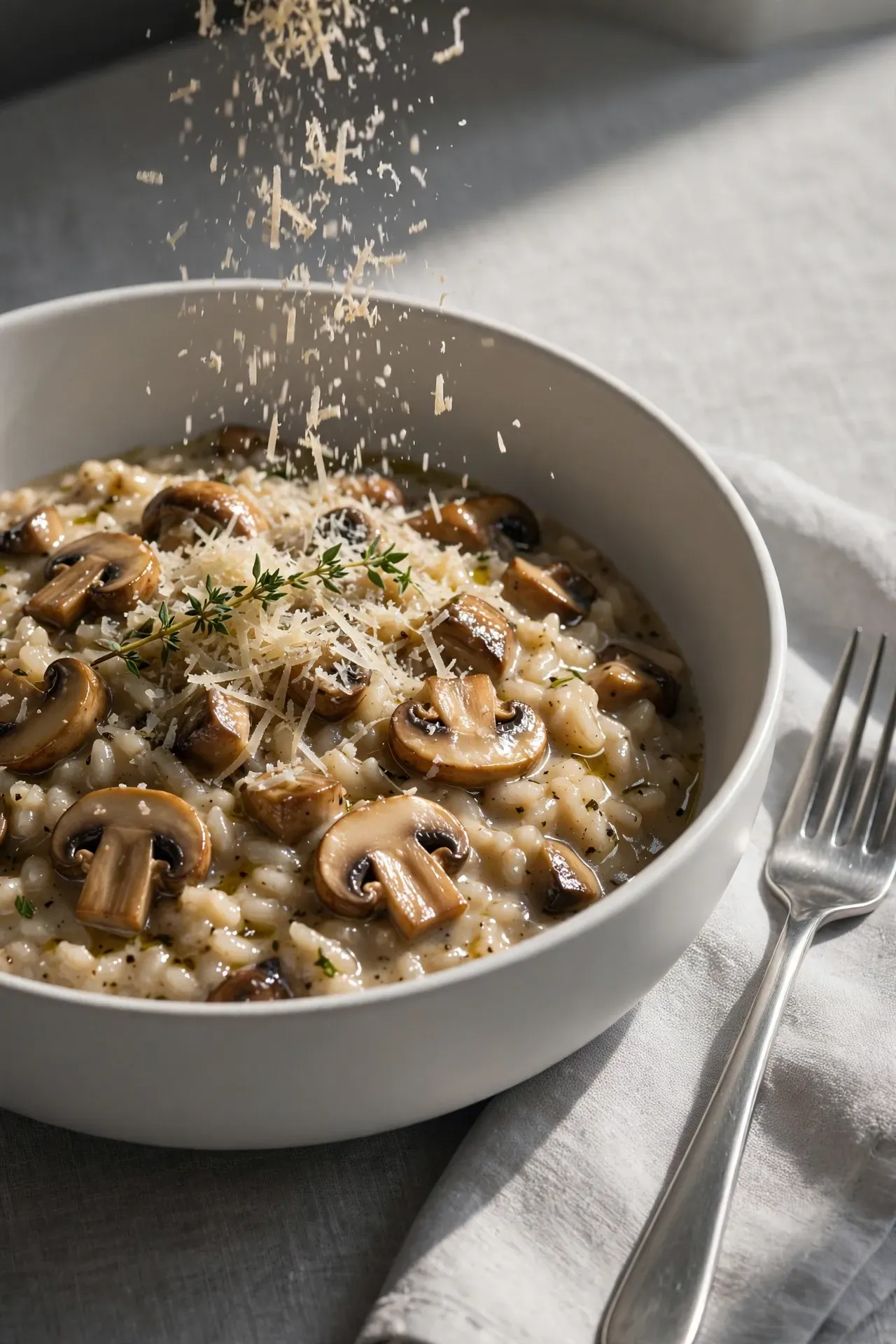 Creamy Mushroom Risotto