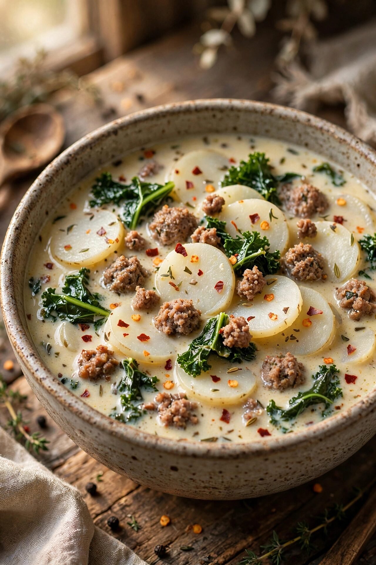 Sausage and Kale Zuppa Toscana