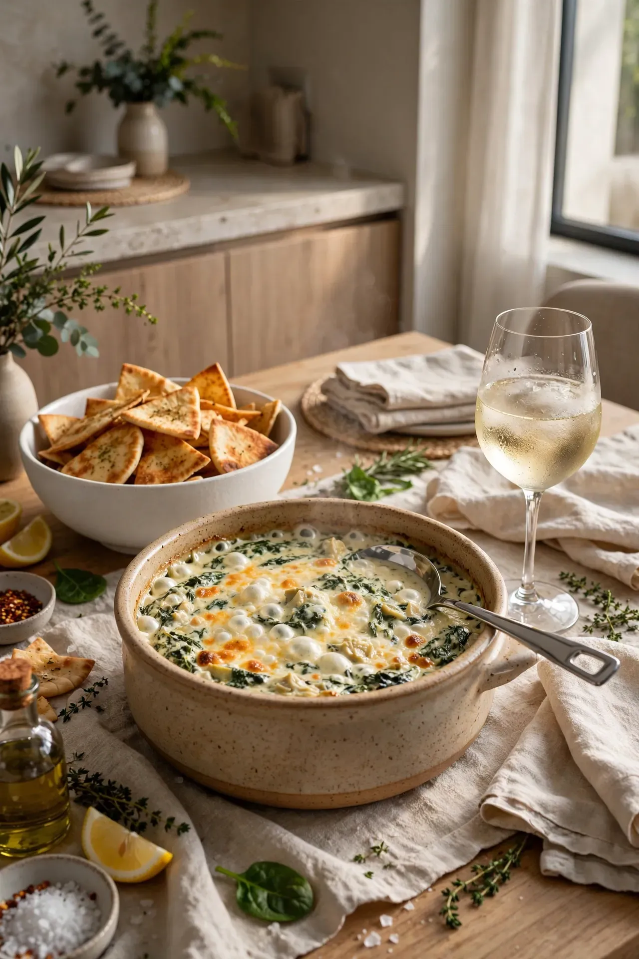 Creamy Spinach Artichoke Dip