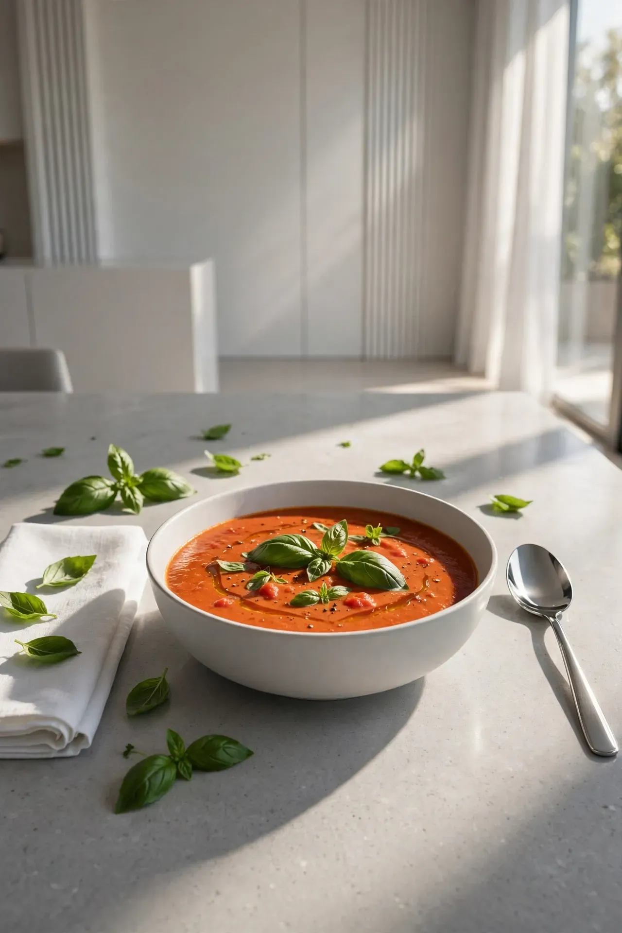 Creamy Tomato Basil Soup