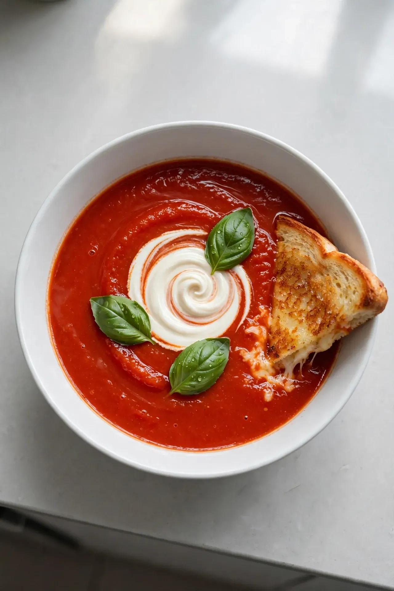 Creamy Tomato Basil Soup