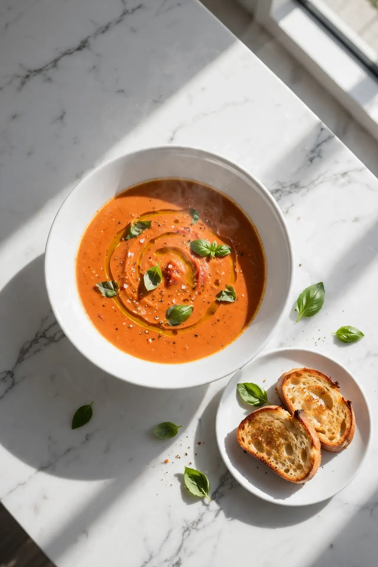 Creamy Tomato Basil Soup