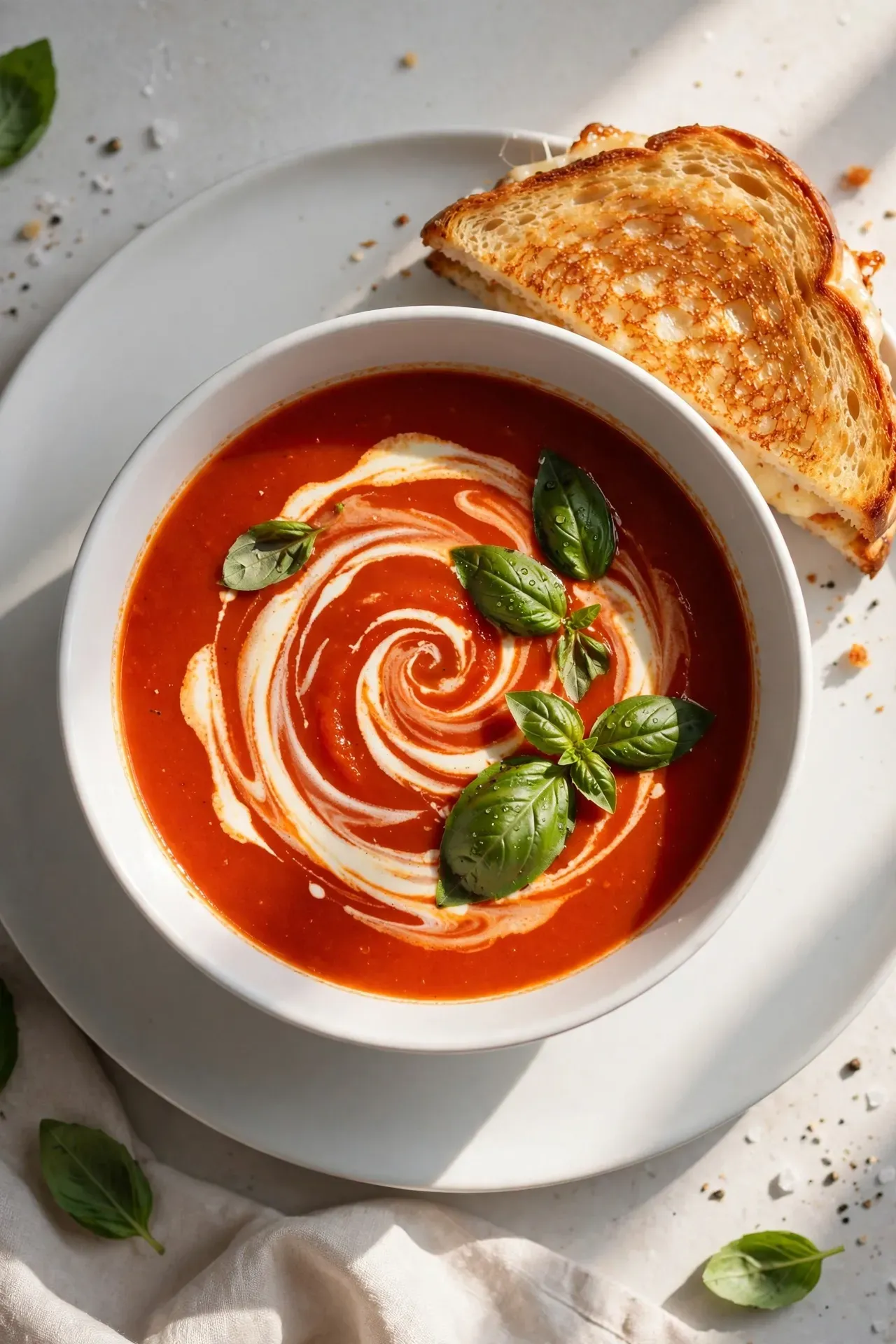Creamy Tomato Basil Soup