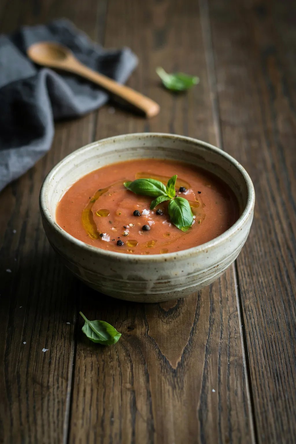 Tomato Basil Gazpacho