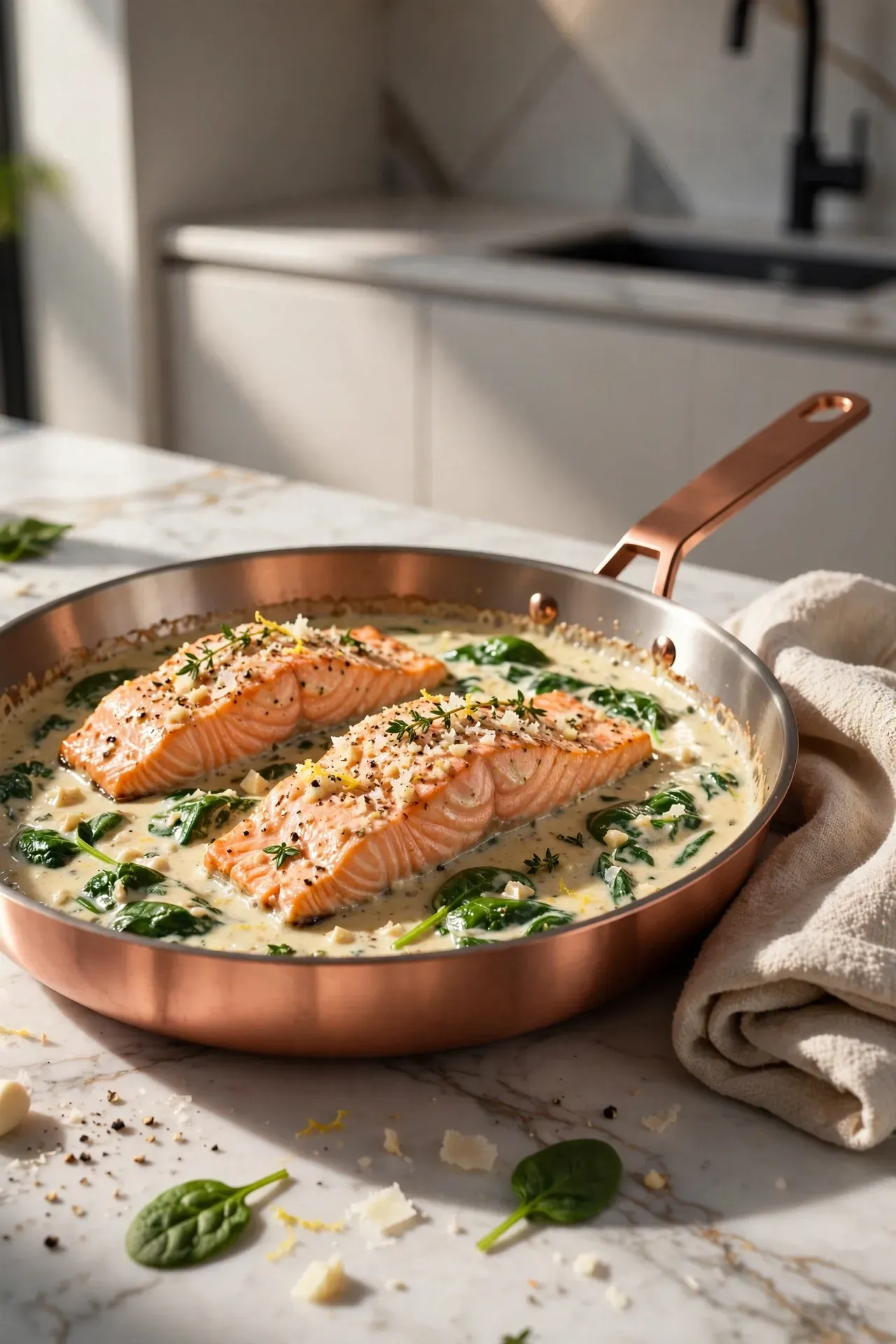 Creamy Tuscan Salmon