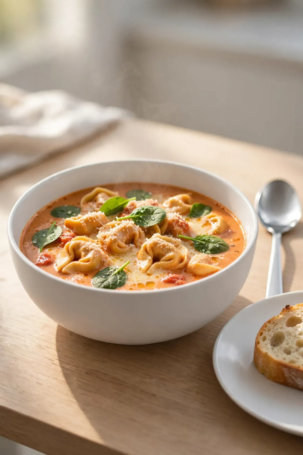 Creamy Tuscan Tortellini