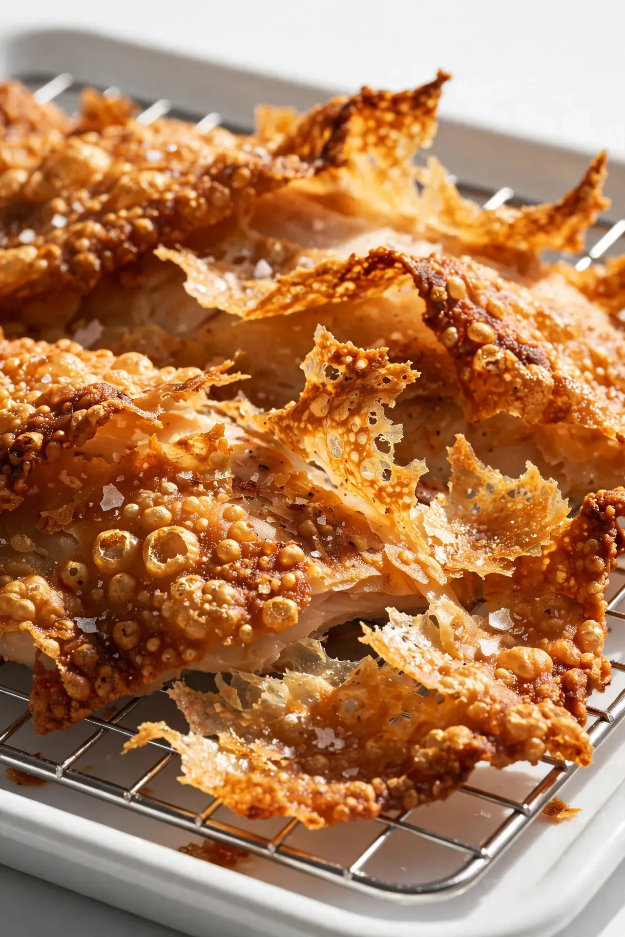 Crispy Baked Chicken Skin