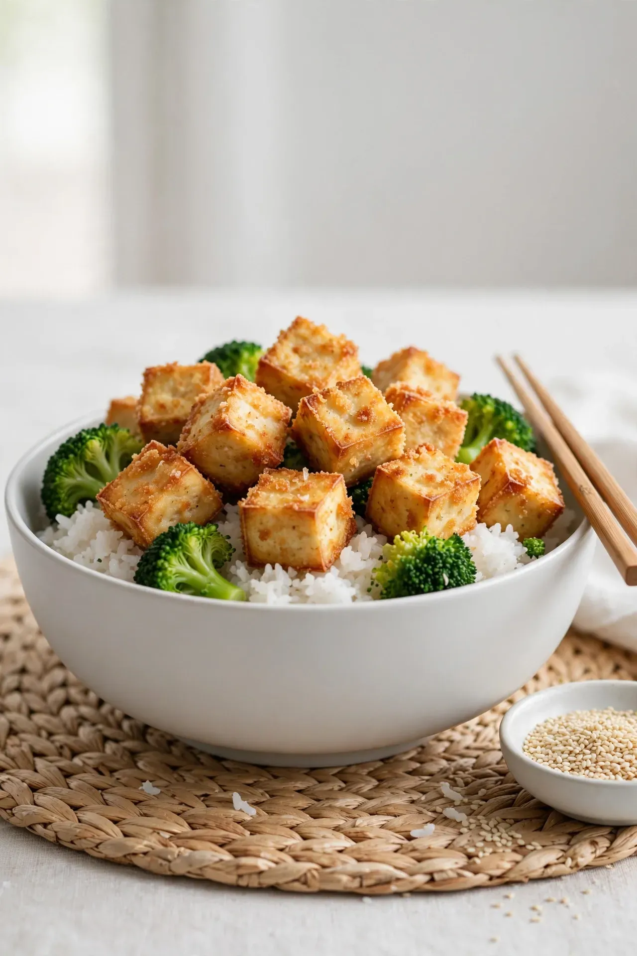 Crispy Baked Tofu Bowl