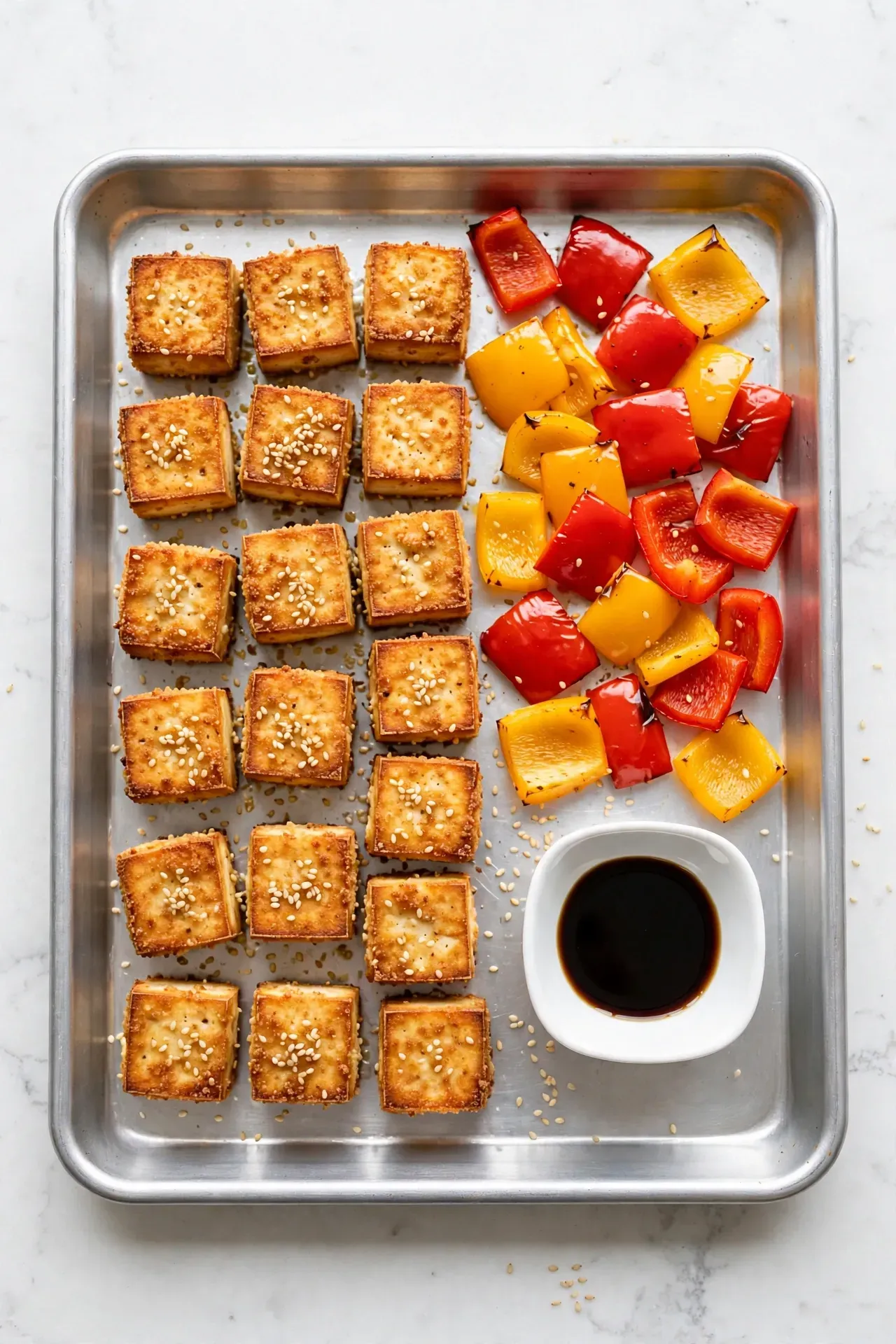 Crispy Baked Tofu Bowl
