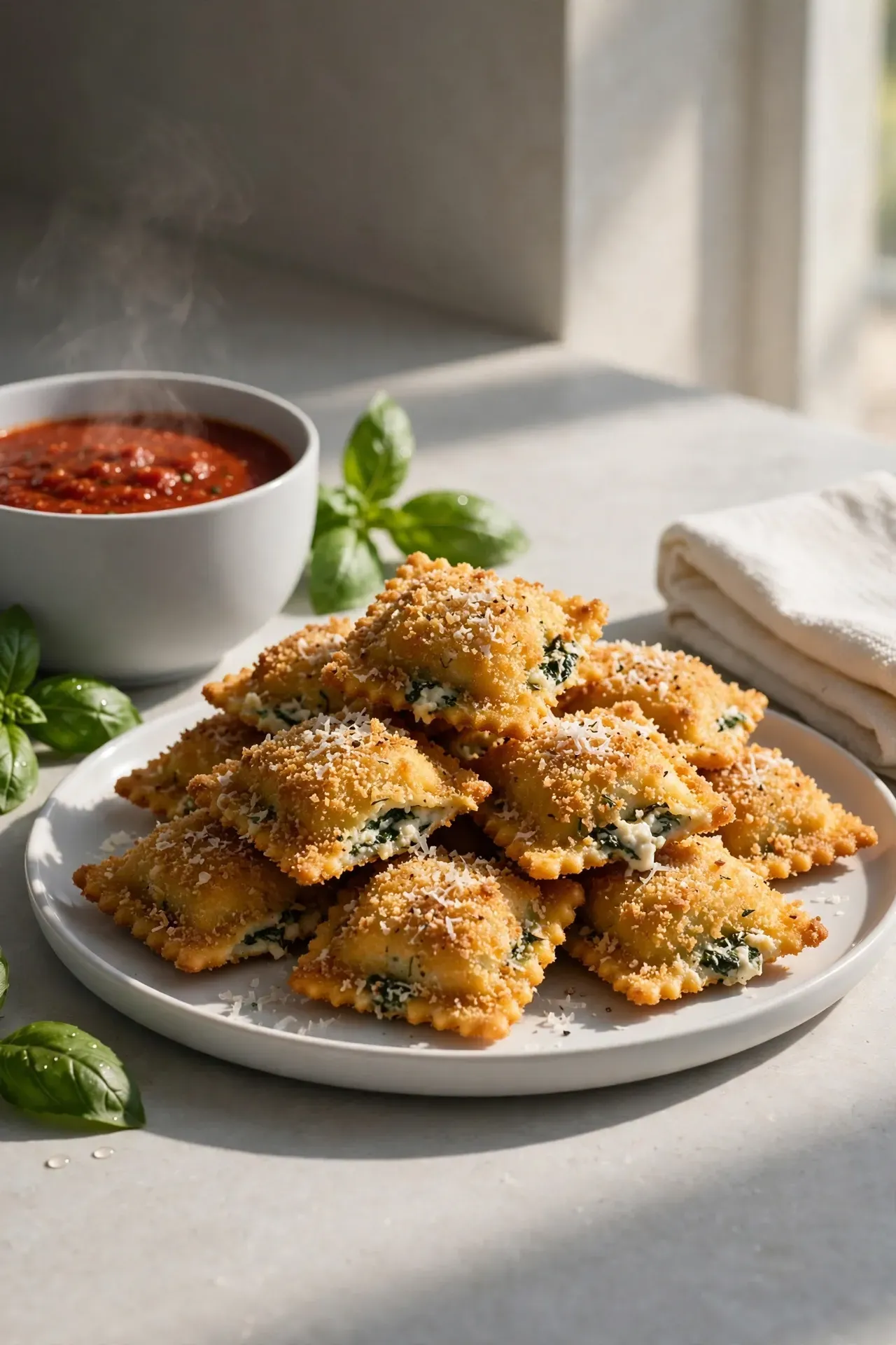 Crispy Ravioli Bites