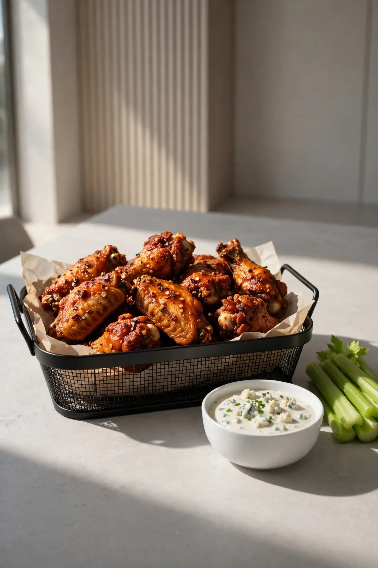 Crispy Buffalo Wings