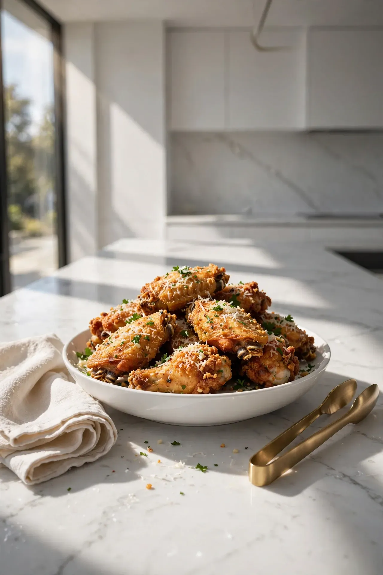 Garlic Parmesan Wings