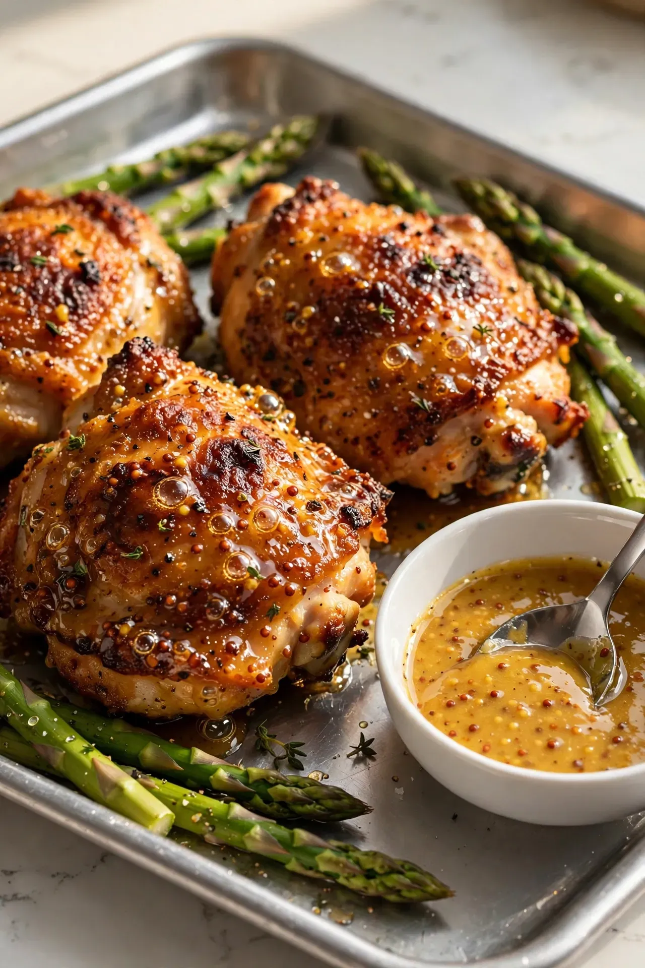 Crispy Honey Mustard Chicken