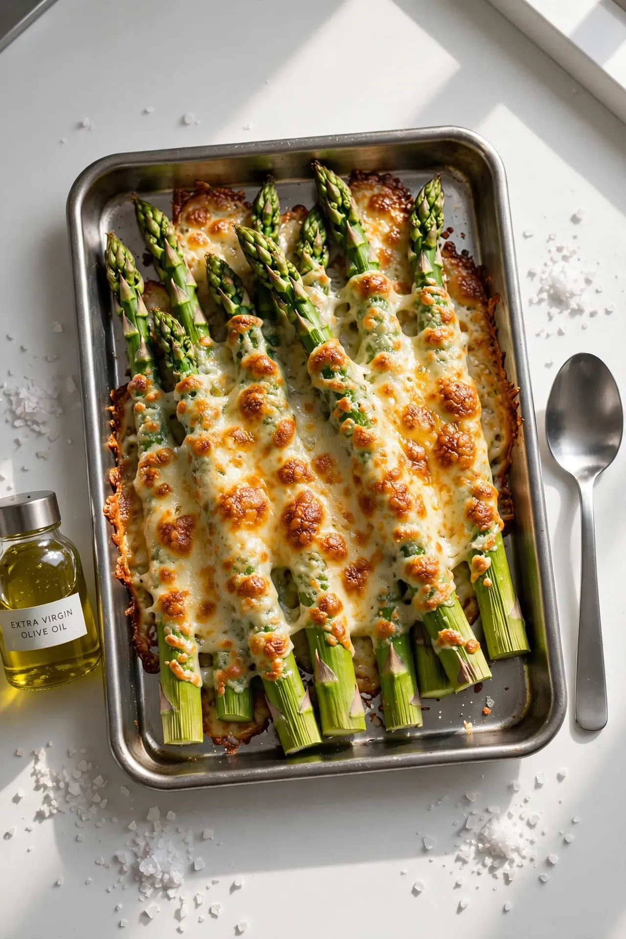Crispy Parmesan Asparagus