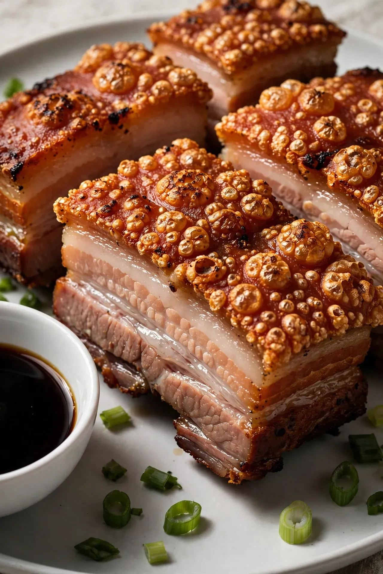 Crispy Pork Belly Slices