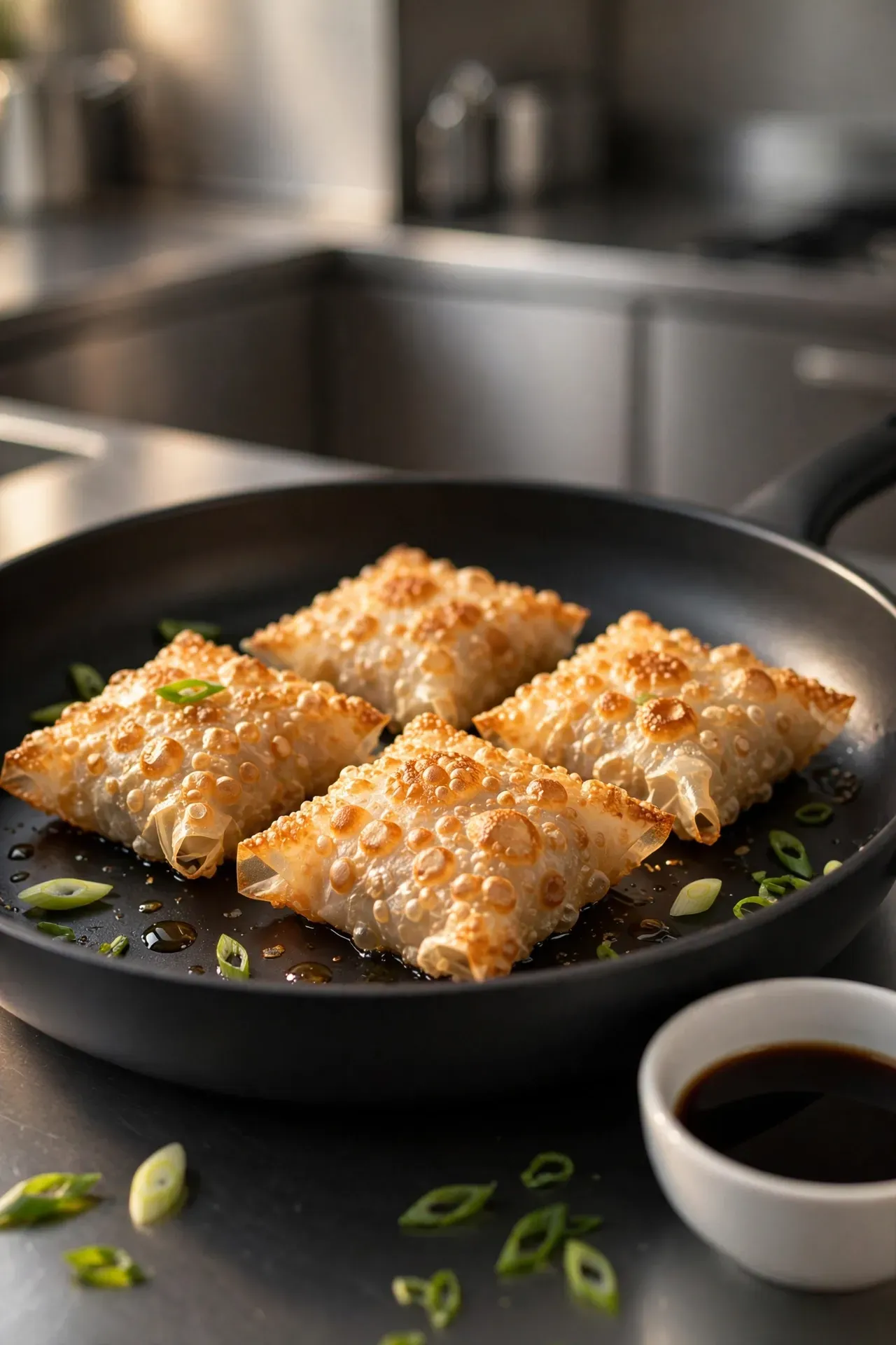 Crispy Rice Paper Dumplings