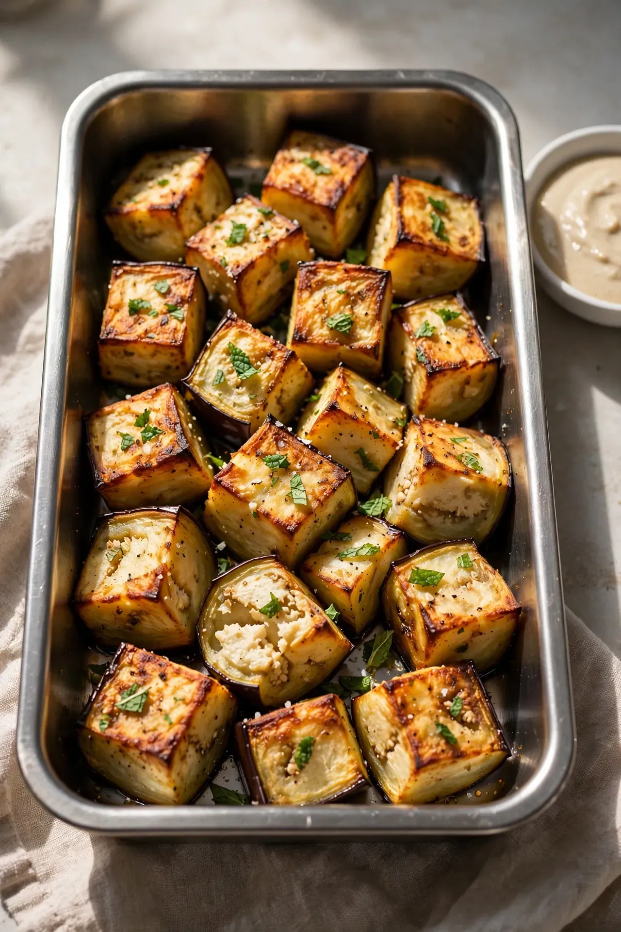 Crispy Roasted Eggplant