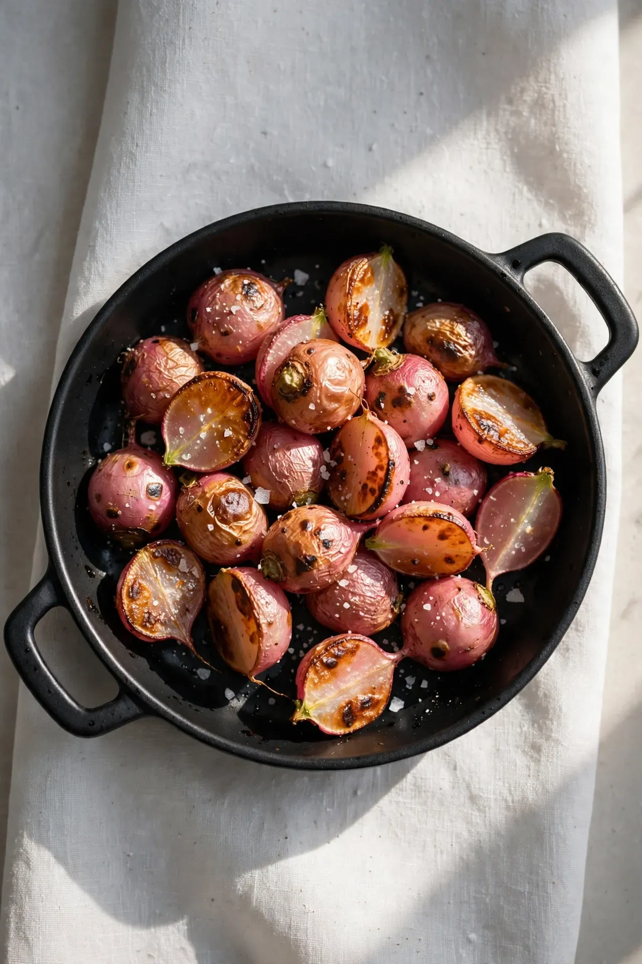 Crispy Roasted Radishes