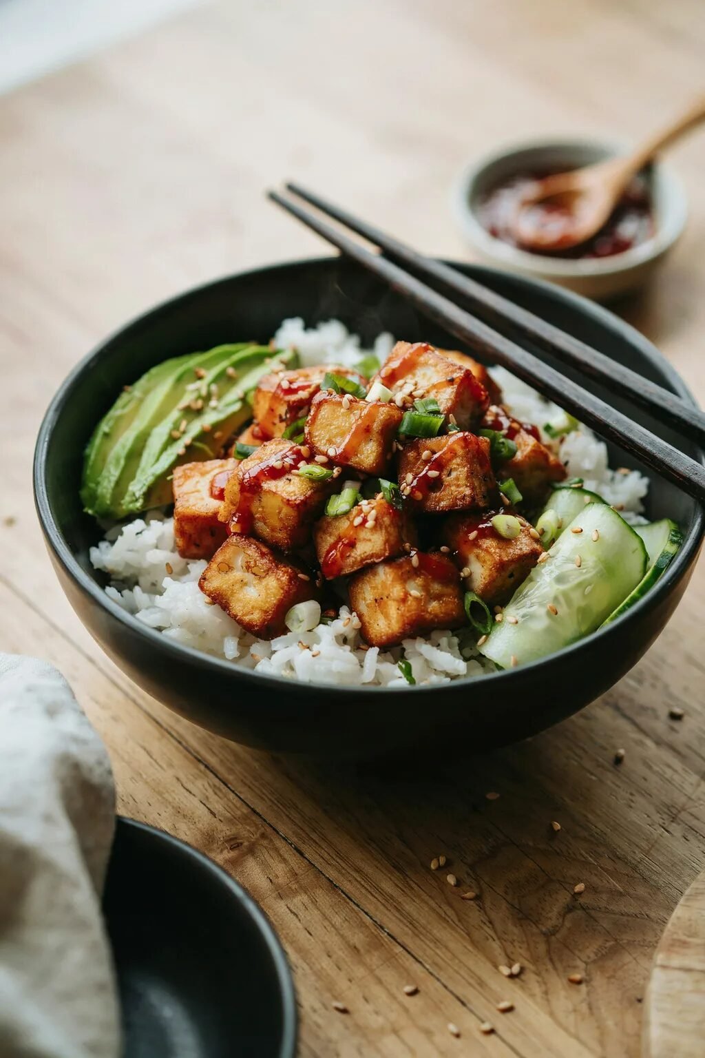 Crispy Baked Tofu Bowl