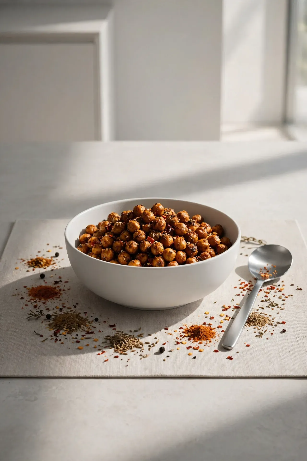 Spiced Roasted Chickpeas
