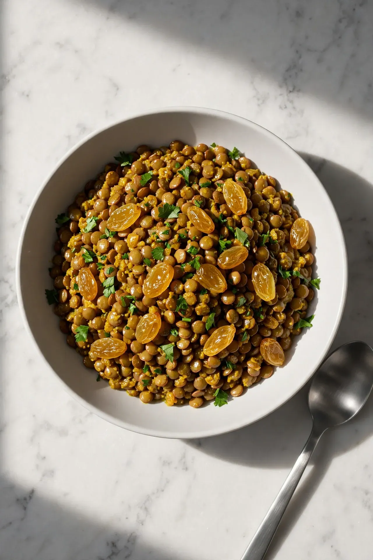 Curried Lentil Salad