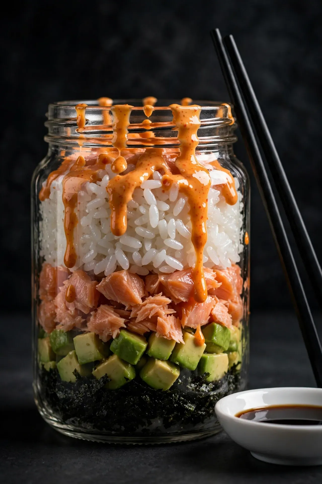 Deconstructed Sushi Jars