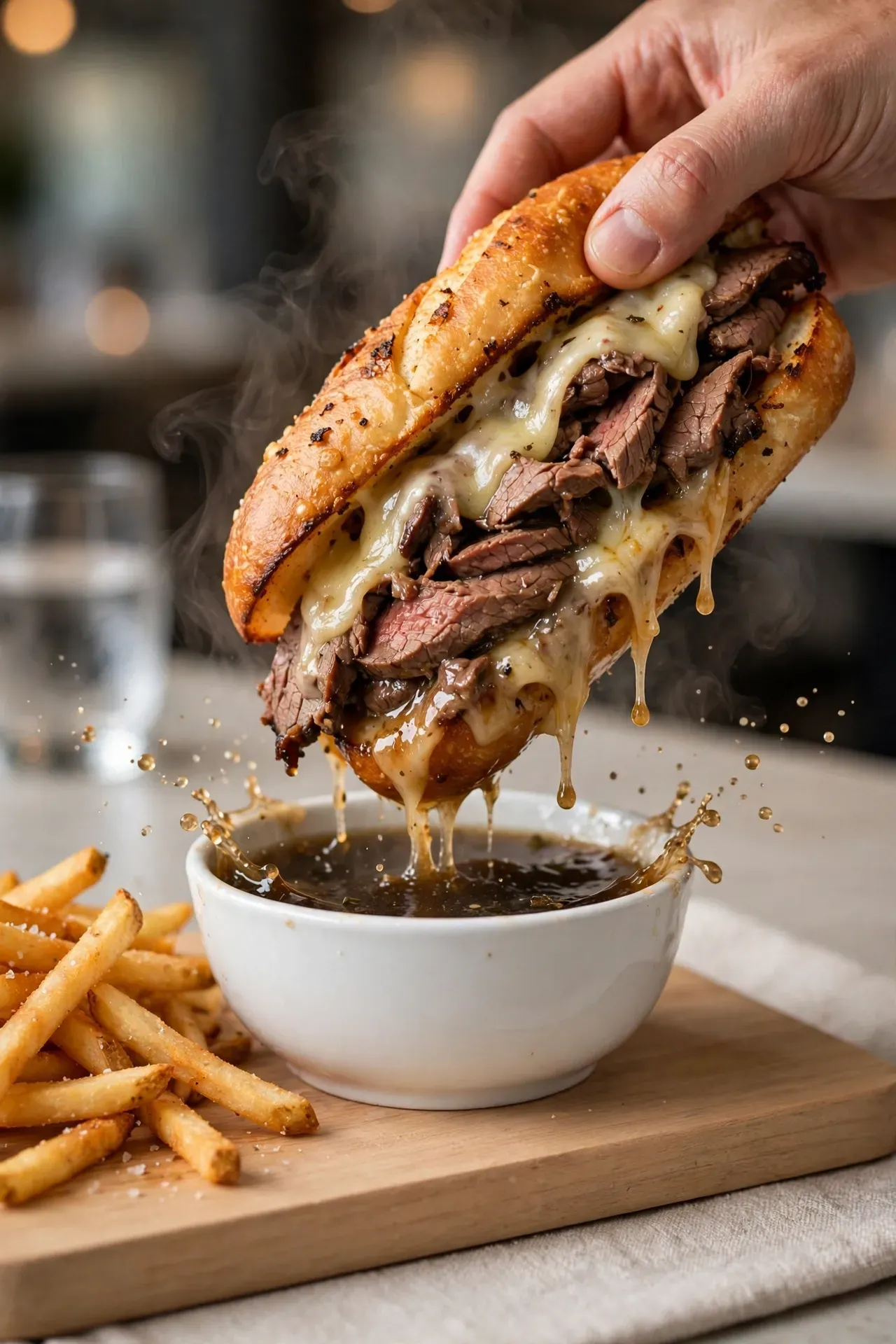 French Dip Sandwiches