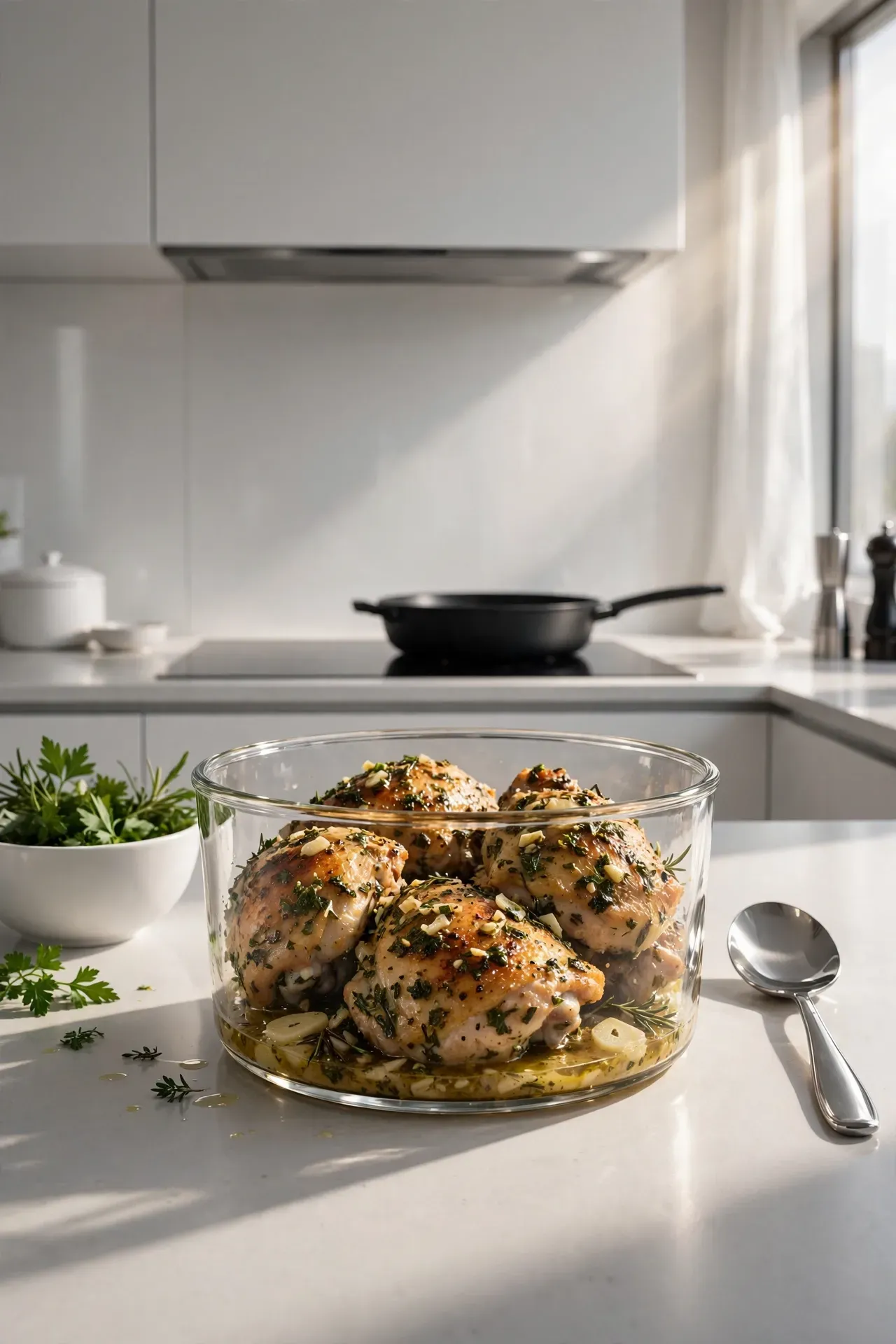 Garlic Butter Chicken Thighs
