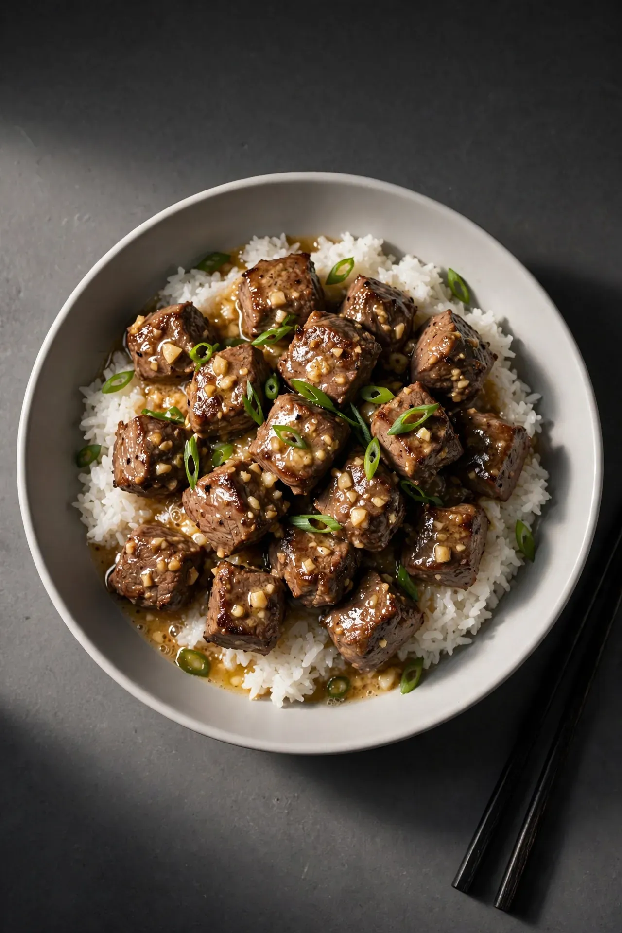 Garlic Butter Steak Bites