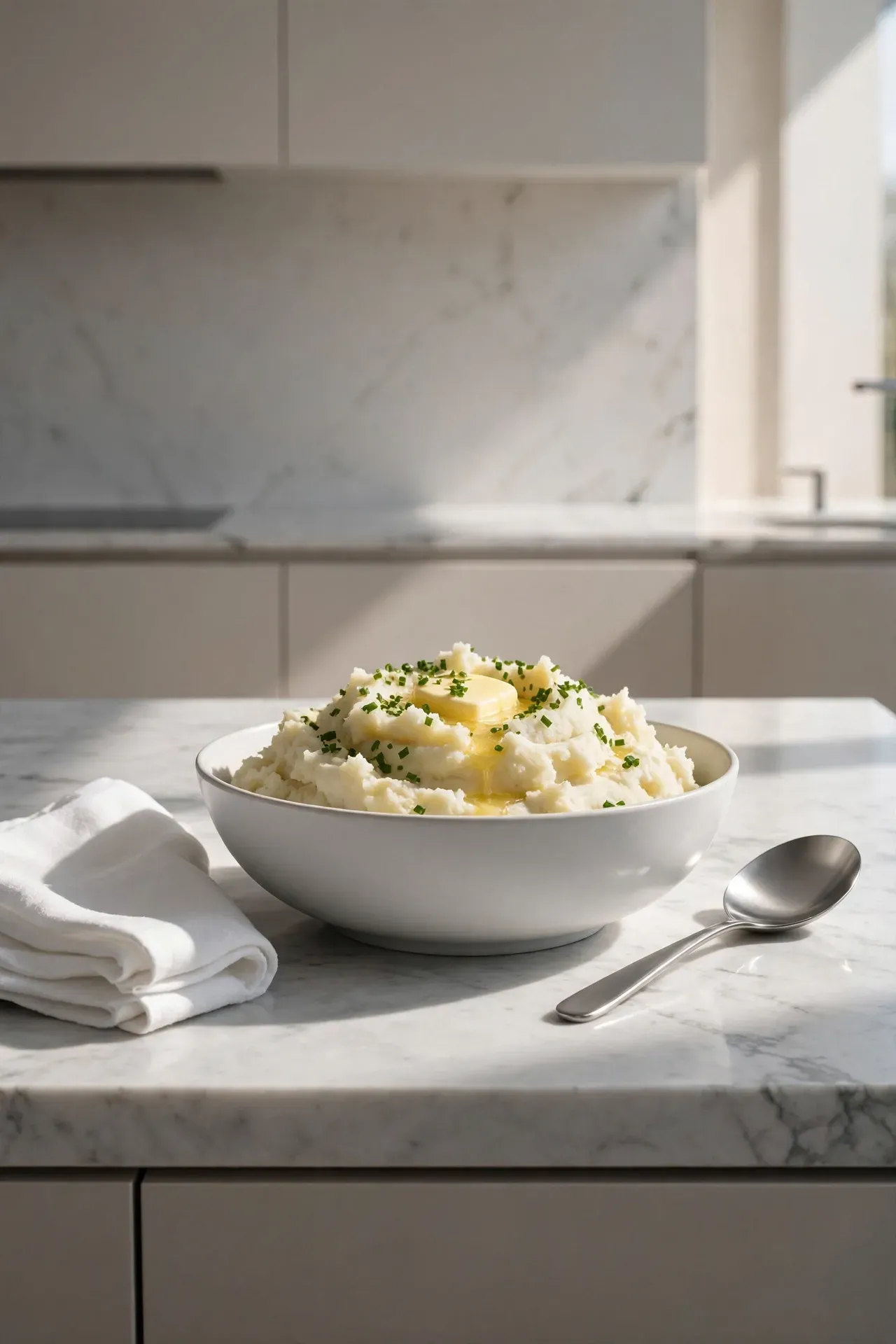 Garlic Herb Mashed Potatoes