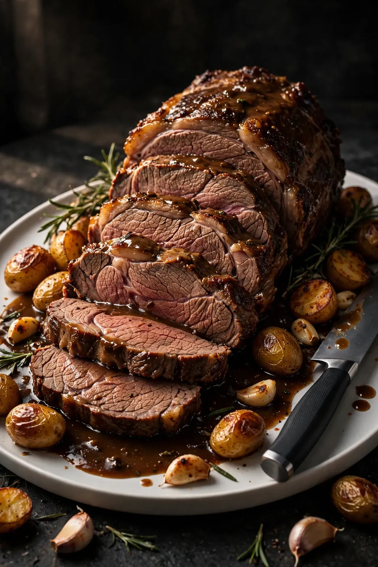 Garlic Herb Pot Roast