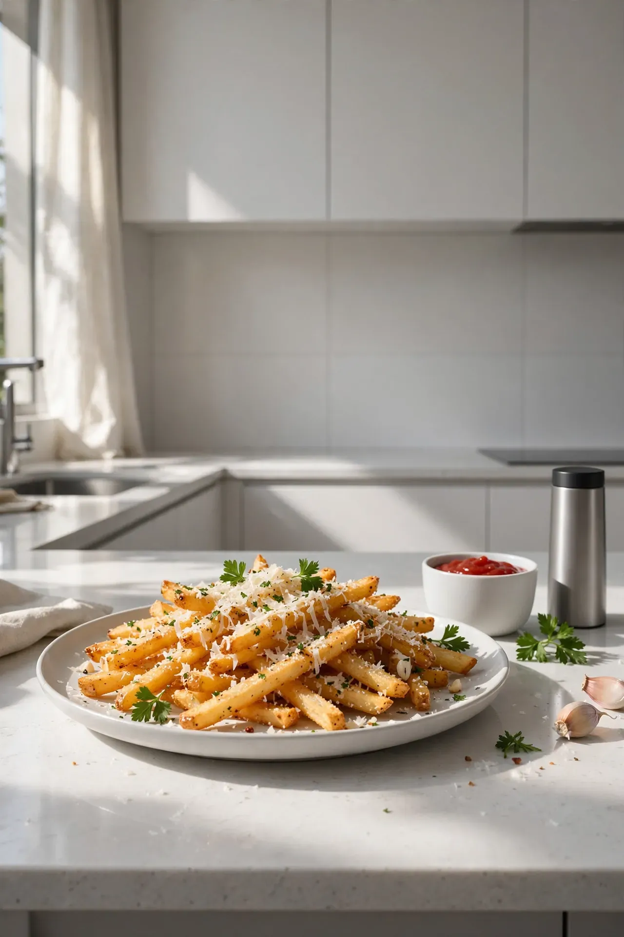 Garlic Parmesan Fries