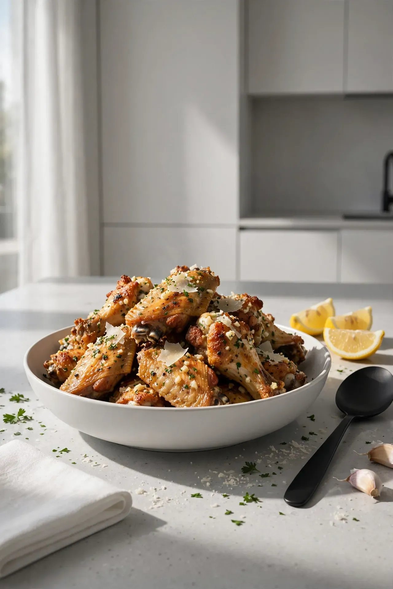 Garlic Parmesan Wings