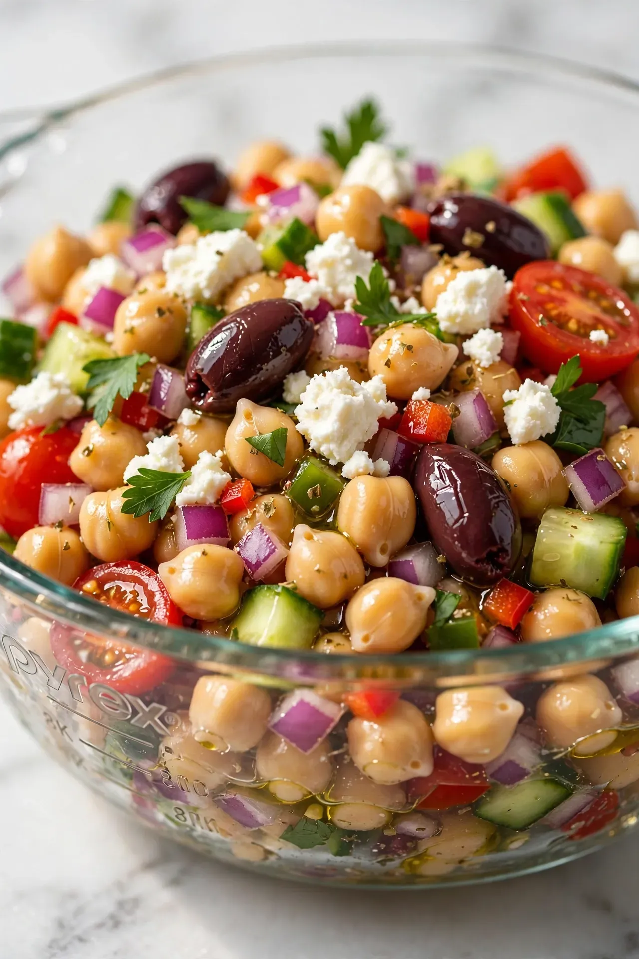 Greek Chickpea Salad