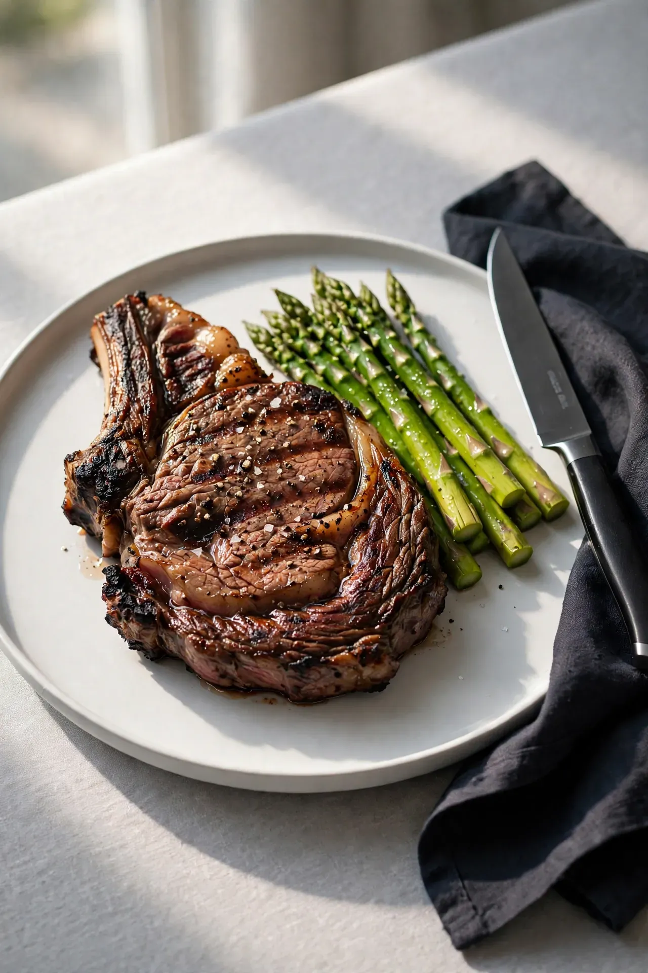 Grilled Ribeye Steak