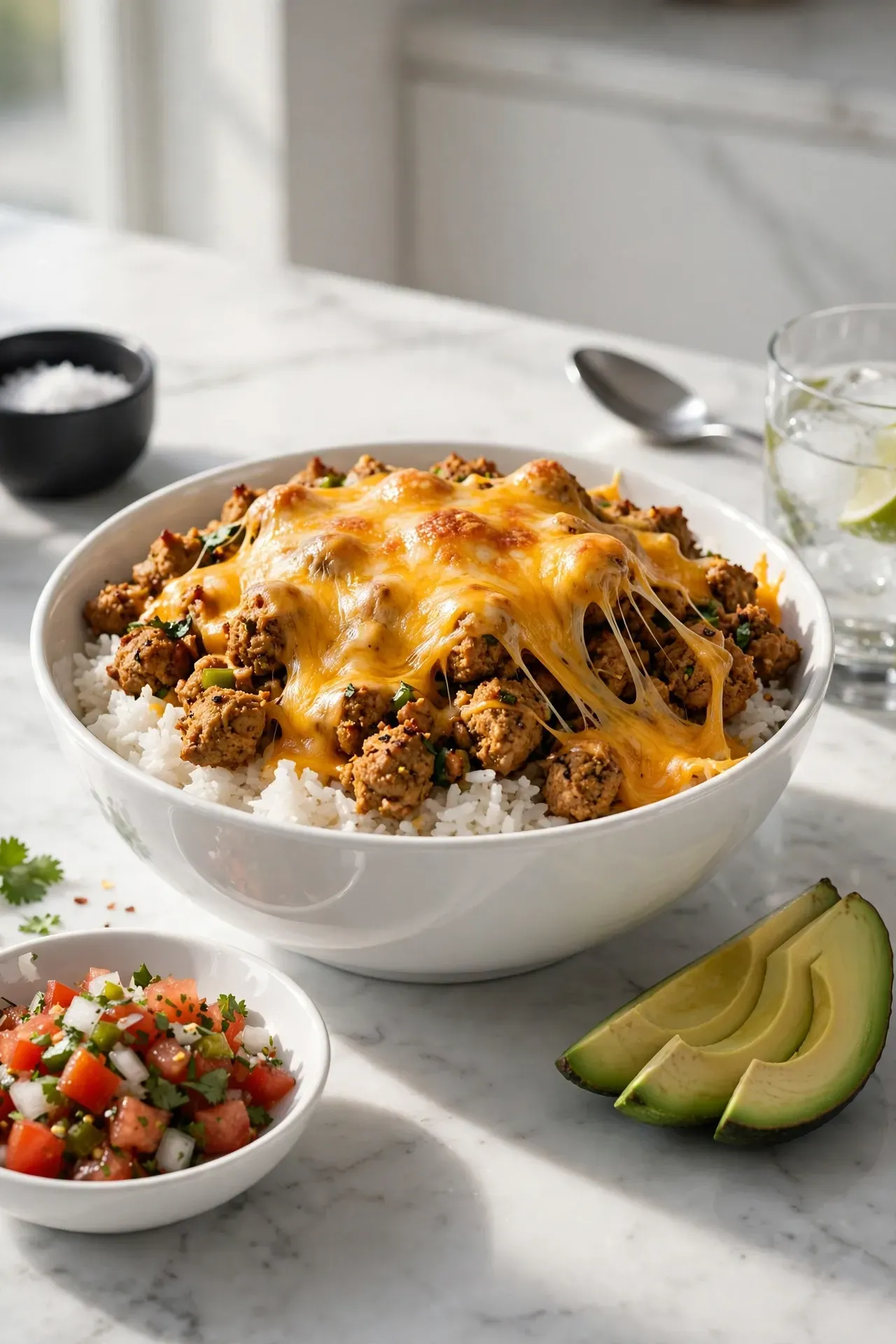 Ground Turkey Taco Bowls